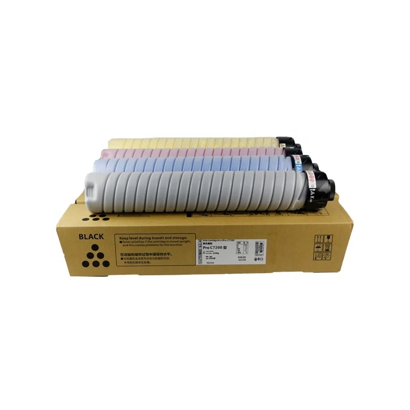 Top Quality Pro C7200 Original Toner Cartridge Refilled Toner Powder For Use In Ricoh Copier Machine Press C7100 7200