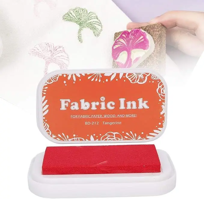 Wholesales DIY Scrapbook Fabric Ink Pads, Colorful Craft Ink Stamp Pads