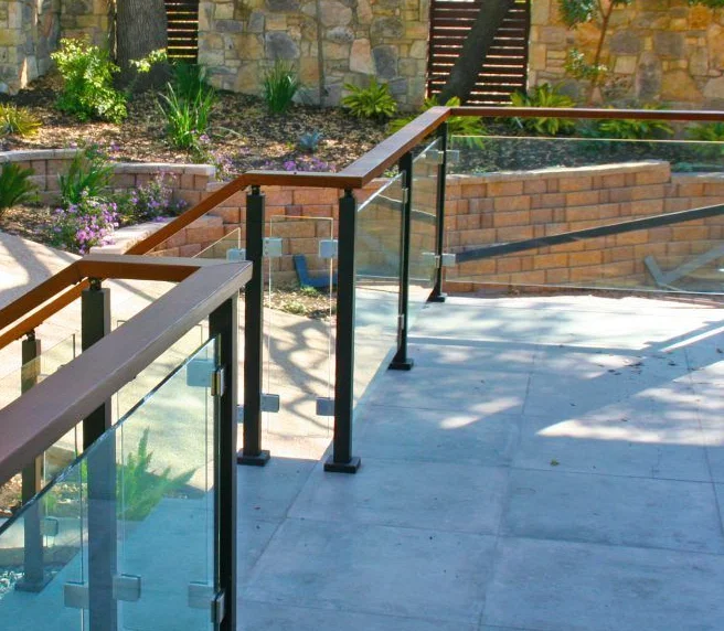 YL most purchased 304 316 glass railing profile for outdoor