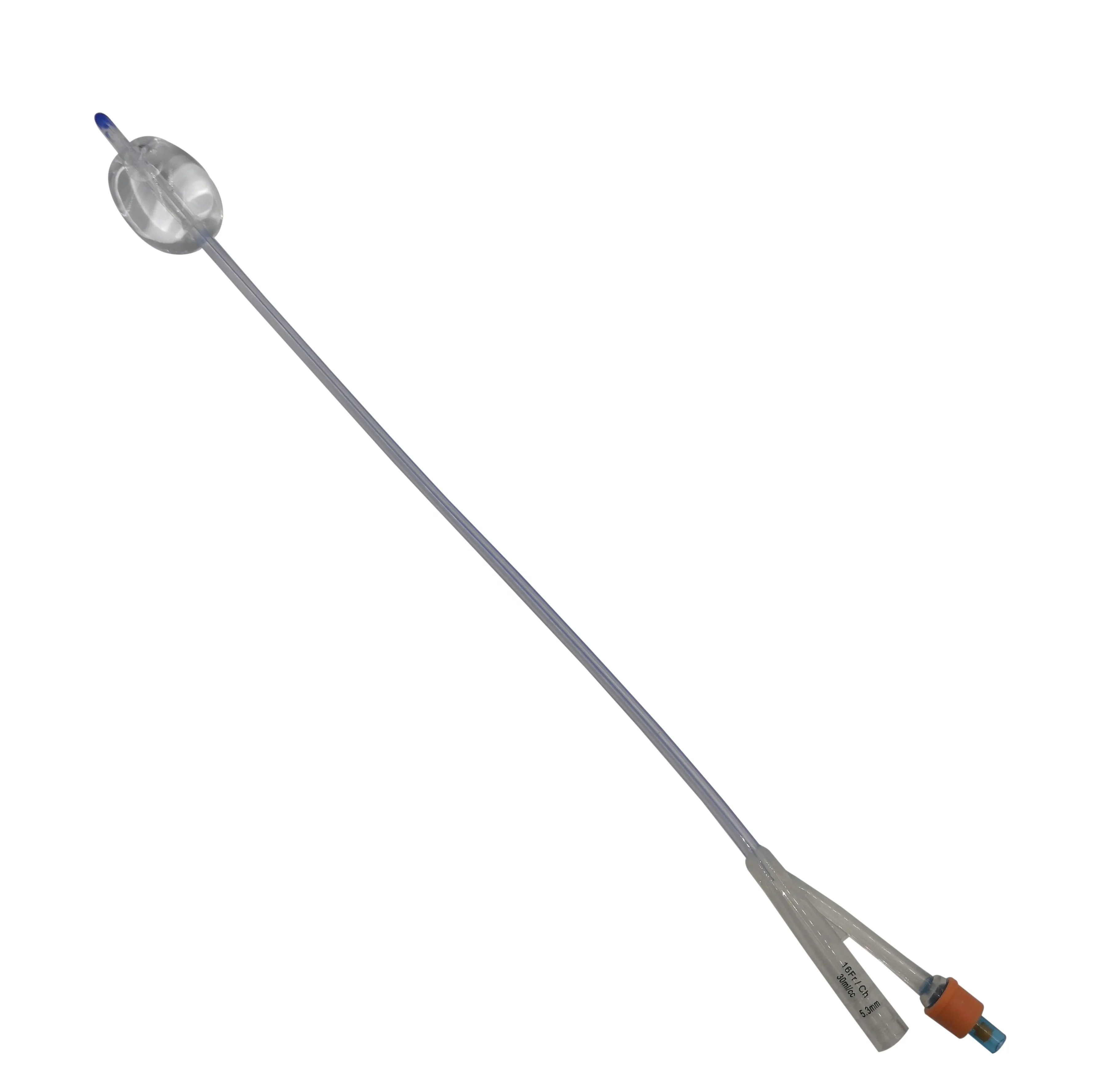 Все Силиконовые катетеры Foley 2-way CE & ISO13485 для взрослых использования медицинского силикона
