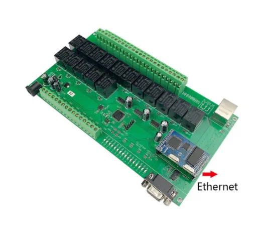 16 Gang pcb Control Panel Board network irrigation automatic controller