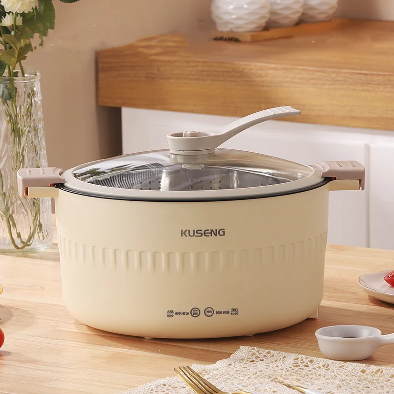 Household plug-in non-stick electric cooker Multifunctional 3L/5L Large Capacity Electric Cooking pot 1000w Electric Hot Pot