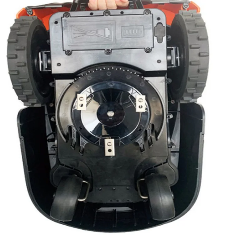 Courtyard lawn maintenance electric lawn mower, save time and effort intelligent lawn mower robot