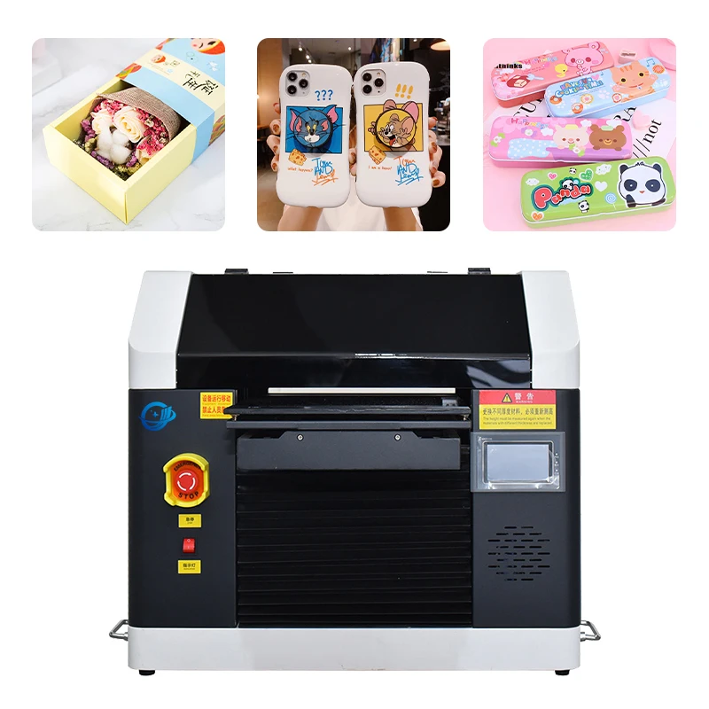 Small Size UV Printer with Rotary UV Flatbed Printer for Cup Factory Direct Supply