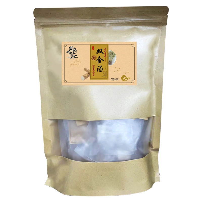Chinese Wholesale Shuangjin decoction Individual packaging Dauphin ginseng one-horn golden chicken inner golden FIG jujube yam