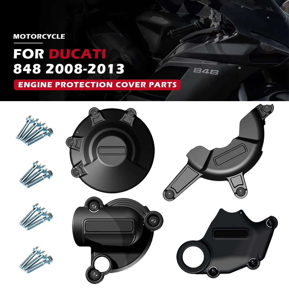 For DUCATI 848 & STREETFIGHTER 848 Engine Covers Protectors Motorcycles Engine cover Protection case