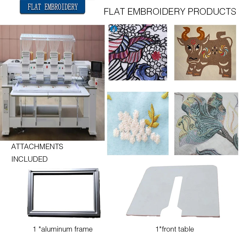 Лучшее качество четыре головы вышивальная машина бытовая многофункциональная компьютерная 4