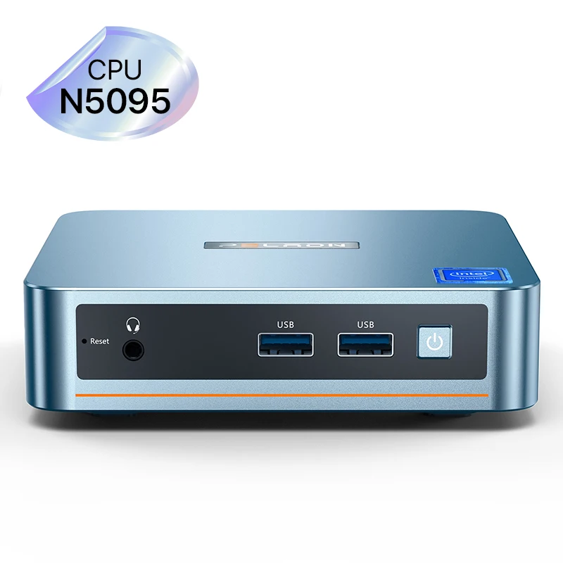 Manufacturer Intel Celeron CPU N5105 Wifi 5.0 BT4.2 Mini PC N5095 DDR4 16GB 512GB SSD Business Mini PC for Windows 11/LINUX