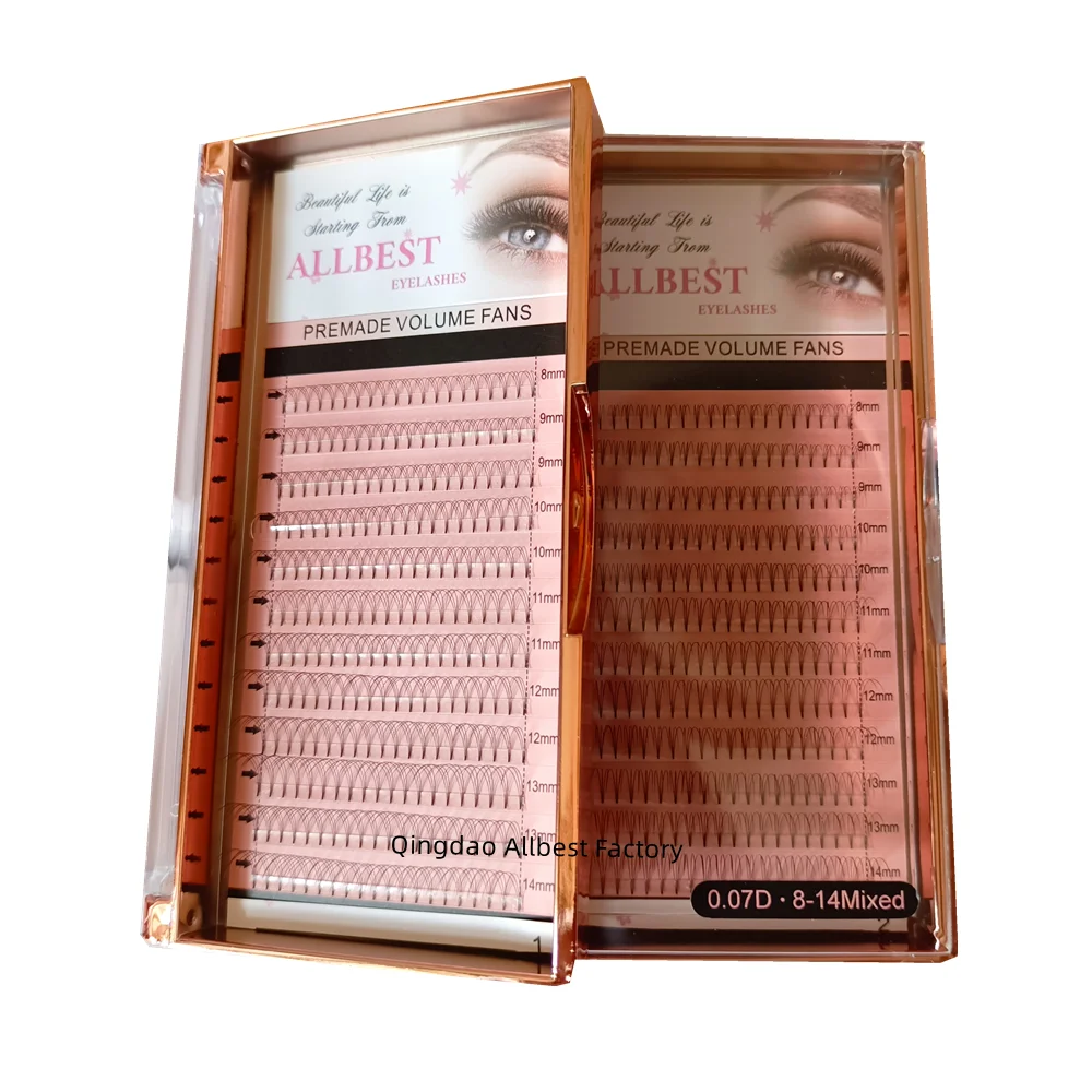 bulk extensions new premade volume fan 3D Lashes
