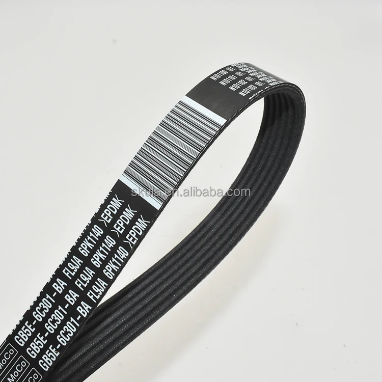 Skula Auto Part Drive Belt 6PK1140 GB5Z8620A BT4Z8620A DE9Z8620A for FORD EDGE 3.5 06-14 ESCAPE 3.0 08-12 EXPLORER 3.5 2010-
