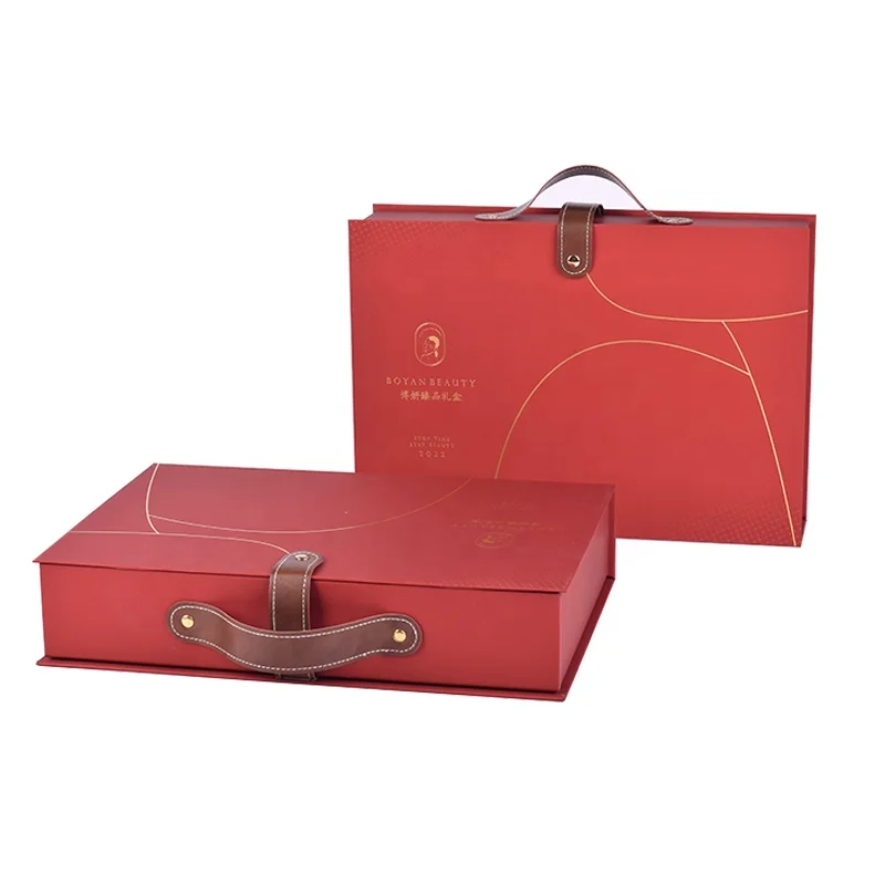 paperboard suitcase box packing customized paper suitcase wholesale cardboard box suitcase
