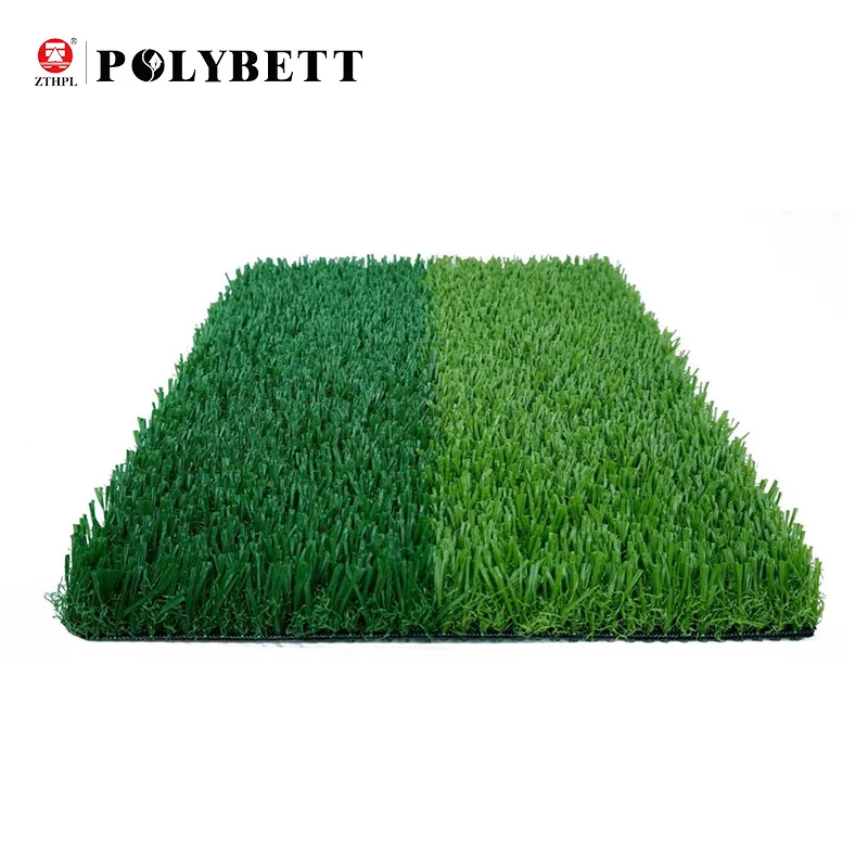 Greatpoly Artificial grass sports flooring for football pitch 60mm four colored grass official game court high quality lawn