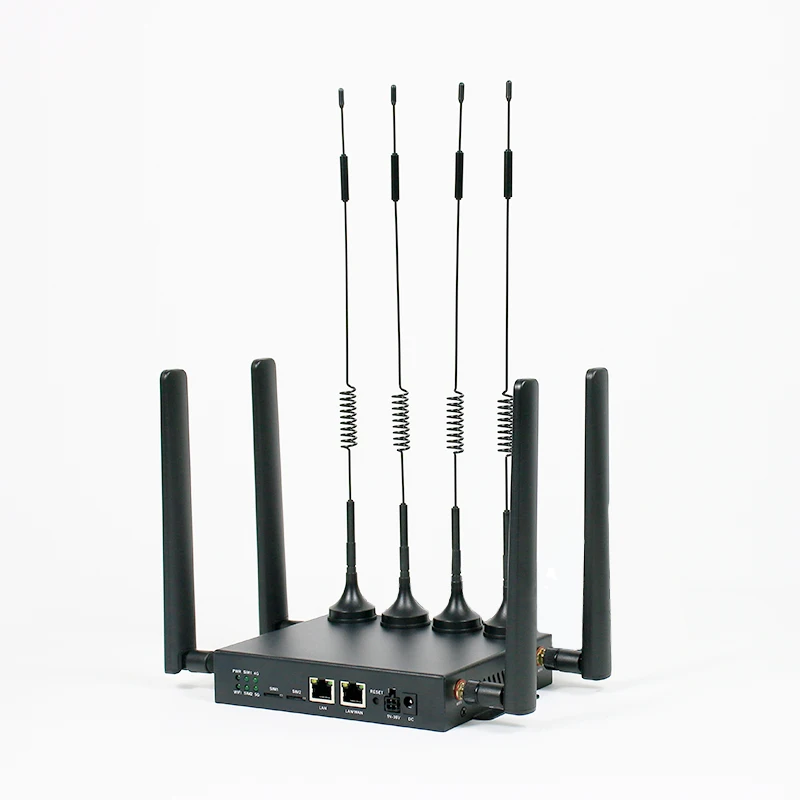 HUASIFEI dual band vehicle 5g wifi6 router dual SIM card Automatic switching 3000Mbps 5g wireless router