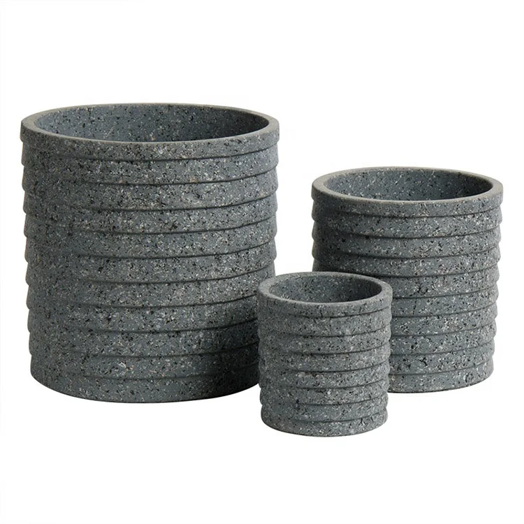 Silicon Rubber Vase Flower Pot Mold For Concrete Planter Cement Garden Craft