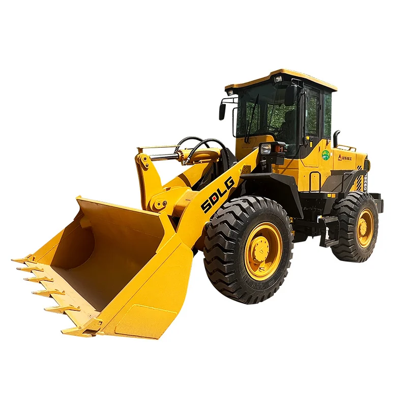 5 Ton SD LG 956L small farming cheap electric mini front end compact lithium battery wheel loader electric wheel loader