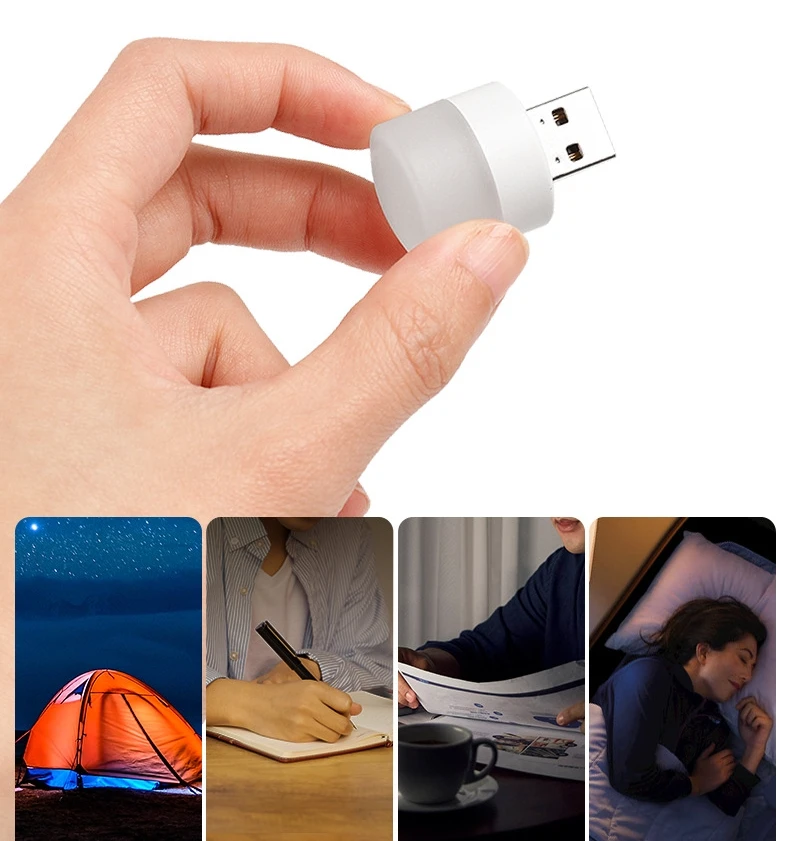 New Design USB Powered Mini Led Socket Light Bedroom Bedside Desktop Display Decoracion de Navidad