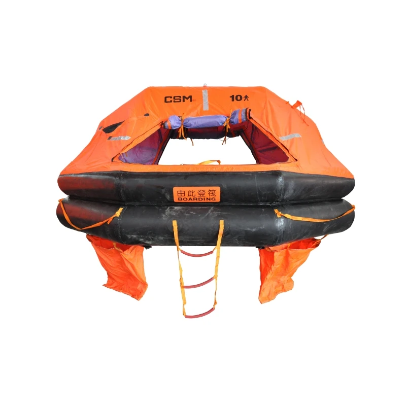 6 10 15 16 20 25 30 Person EC SOLAS CCS certified Throw-over A Type inflatable life raft