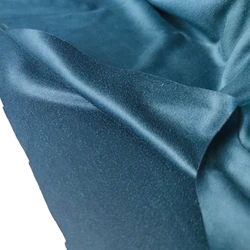 China Big Factory Made Bamboo Handle Mini Bag Suede Floor Covering Fuax Fur Fabric With Best Quality A01-002