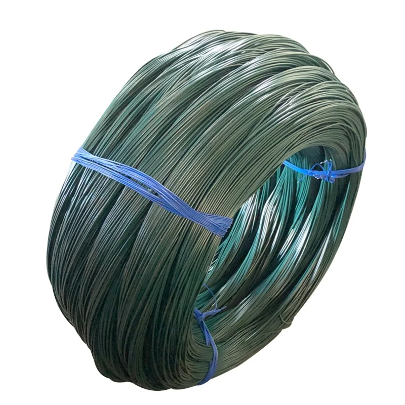 12 Калибр пвх проволоки 500 кг оцинкованная проволочная катушка в качестве