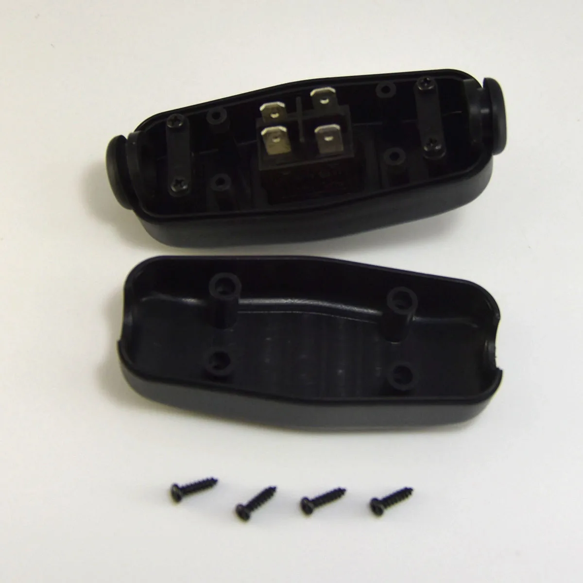 Light Waterproof Switch, 2Pcs Appliance Switch ON/OFF Button Inline Cord Cable Switch with LED Indicator Red for Table Lamp Desk