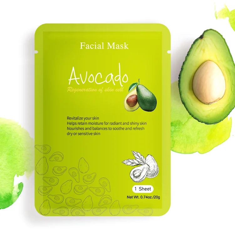 Private Label best  korean Skin Care Moisturizing hyaluronic acid sheet Facial mask