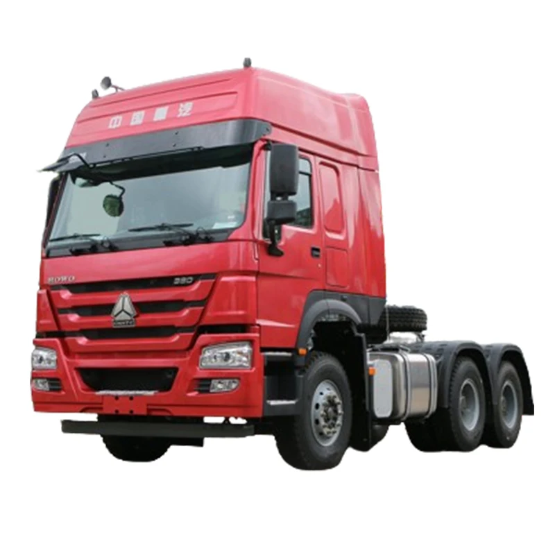 Sinotruk TH7 Howo 7 6x4 Tractor Truck 371hp Used Howo Tractor Head Inline Six - Cylinder High Horsepower For sale