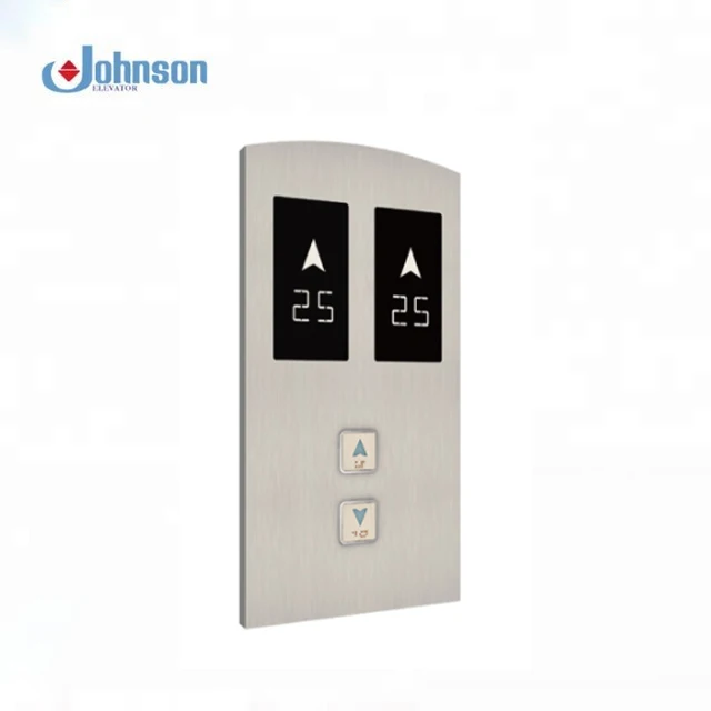 Lift Parts Call Panel Elevator Lop with Two Buttons hyundai elevator parts JS-056 2 Years CN;SHG OEM Total Solution for Projects