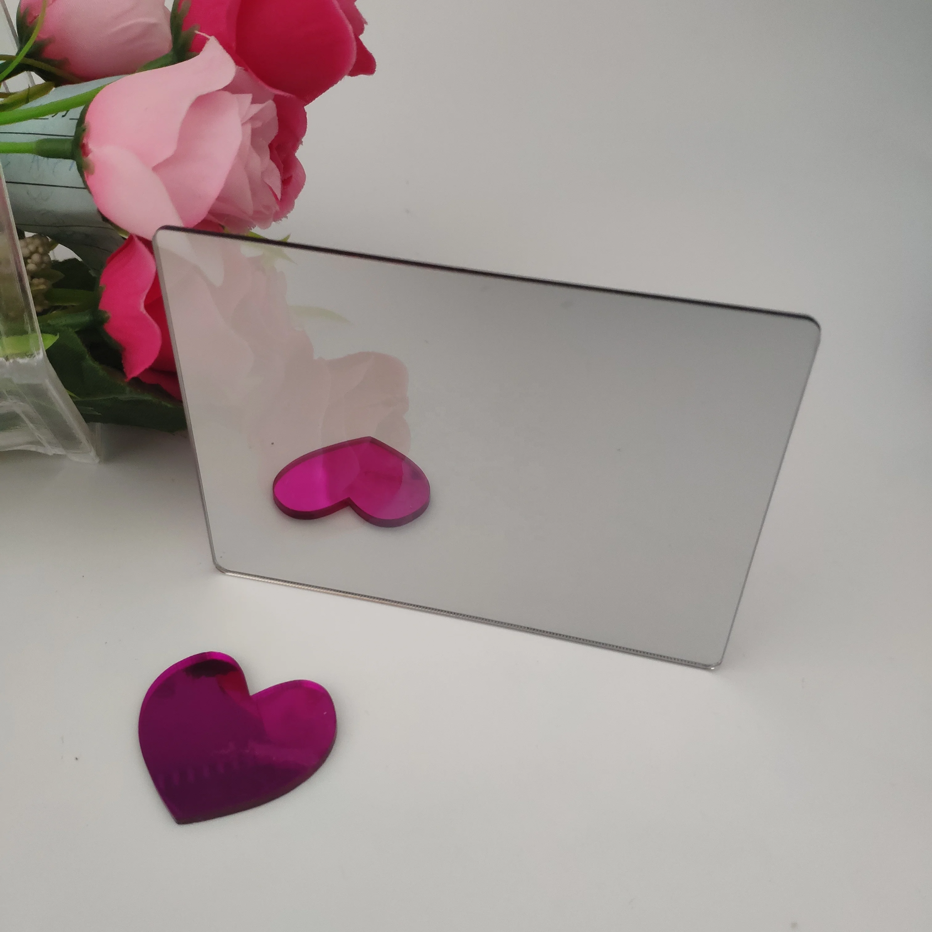 Acrylic two way mirror see through infinity mirror