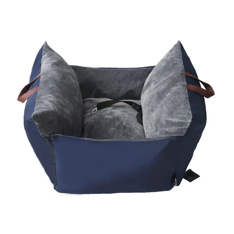 New Arrived Waterproof pet dog car seat nest Accept Customized Leather Logo Comfortable Cushion portable Dog Car Seat For Small