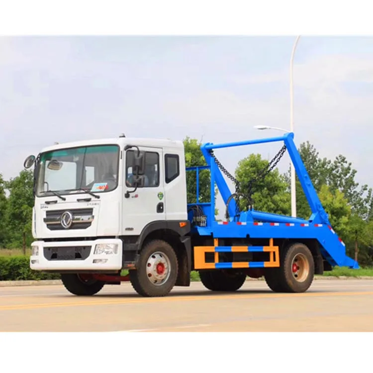 10 ton Remote Skip Loader Swing Arm Garbage Truck