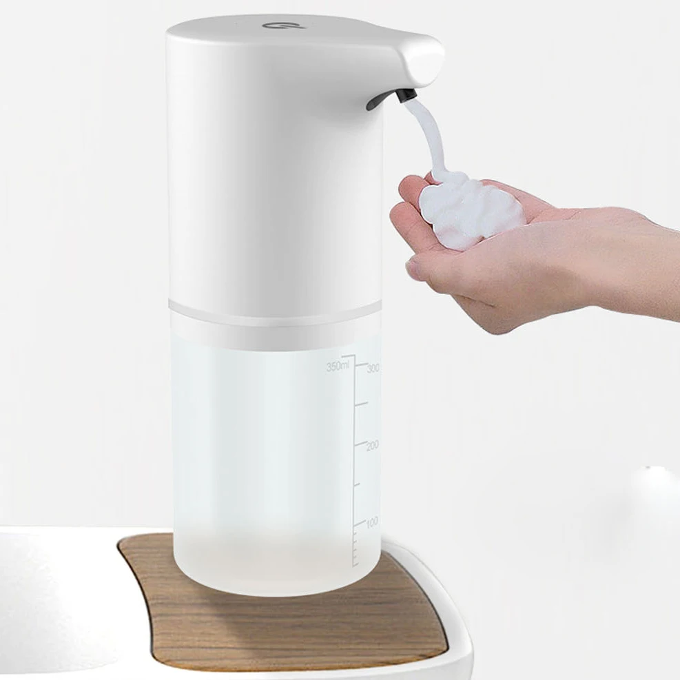350ml deck mount home use or hotel use foam style sensor automatic  liquid soap dispenser