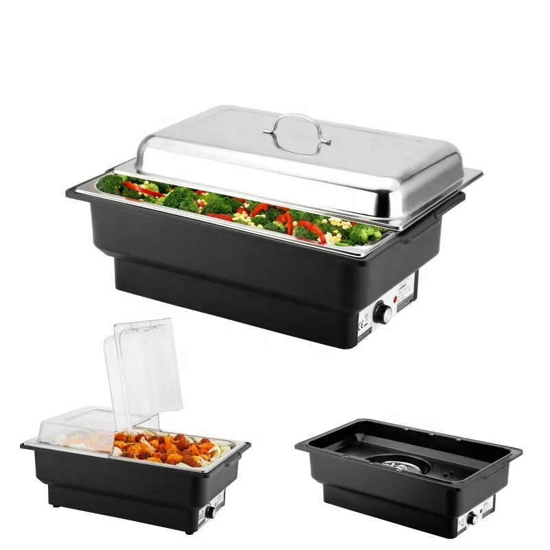 SUNNEX Hot Sale Eco-Friendly Electric Chafing Dish 8.5L 13.5LBuffetware Safe Automatic Cut-off  Heat Resistant Hotel Equipment