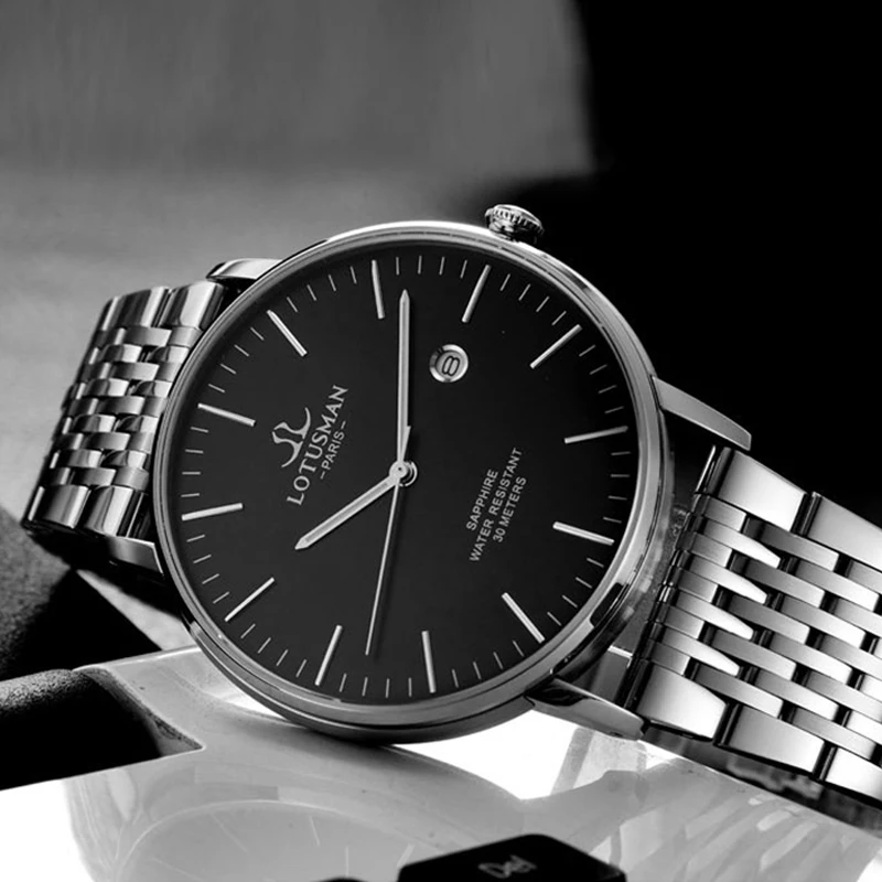 Hot Selling Watch For Men Wrist Wholesale Quartz Watches Stainless Steel Water Resistant Wristwatches