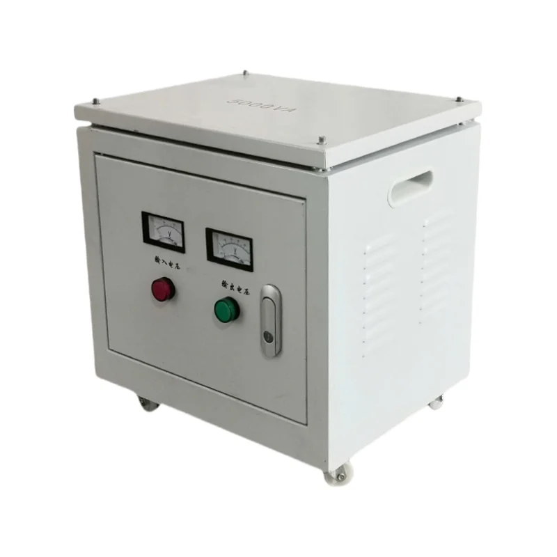 High Power 380V 220V Dry Control Transformer CNC Machine Tool 300KVA 50Hz Copper Coil Isolated 5KW SG-5kw Servo Self-Coupling
