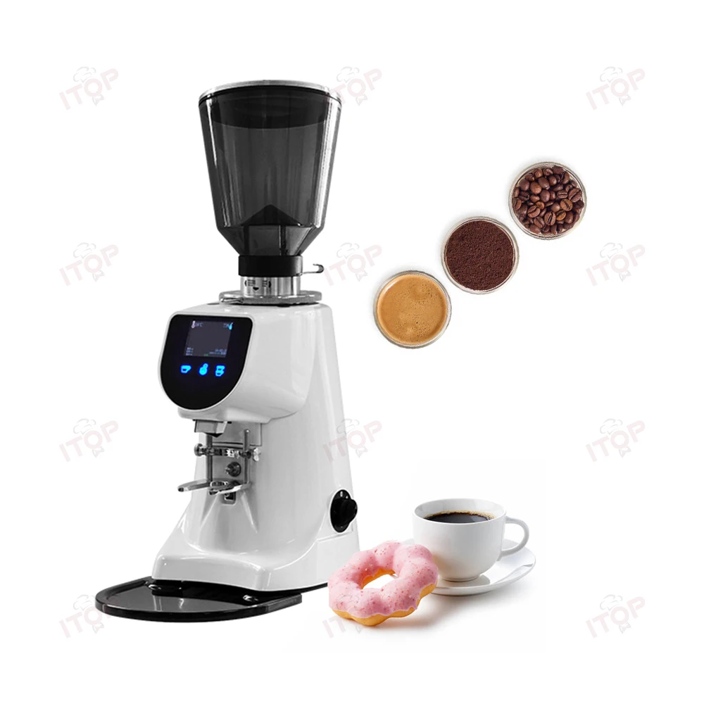 Wholesale Quiet Electric Espresso Grinder Best Flat Burr Mill Coffee Machine At Low Cost