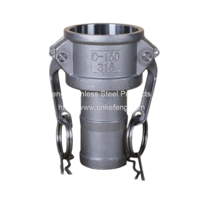 Stainless steel Camlock Connector Type A Quick Hydraulic Quick Coupling