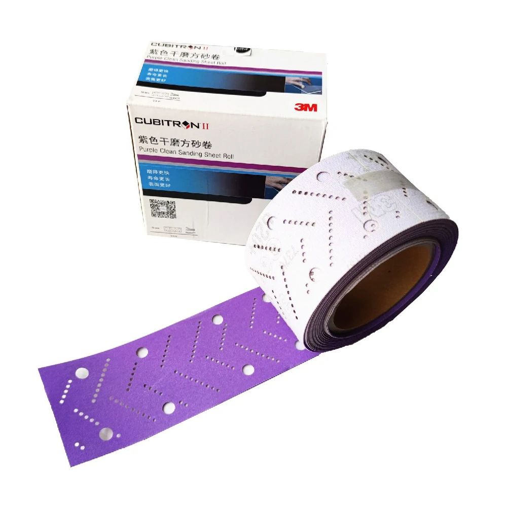 3M Abrasive Disc Sanding Paper 70*198mm 9.9m Length 3M Sandpaper Rolls