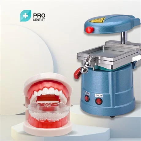 Making Retainers Dental Thermoforming Machine Dental Vacuum Forming Machine