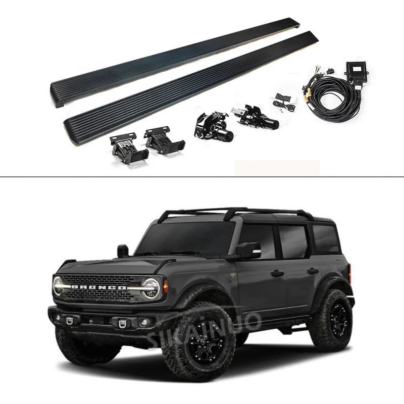 Электрические педали с автоматической боковой ступенькой