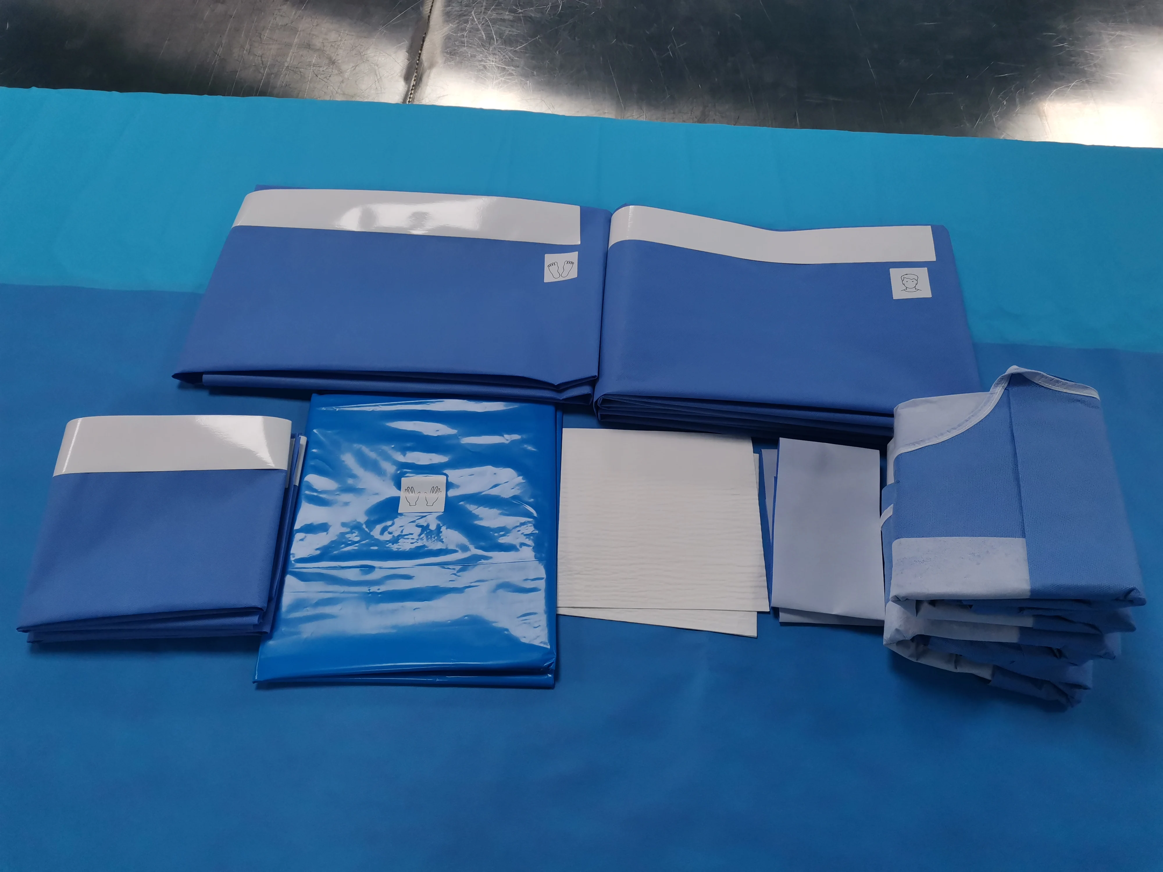 Spinal Puncture Pack Anesthesia Kit Disposable Non Woven Surgical Pack China Manufacturer