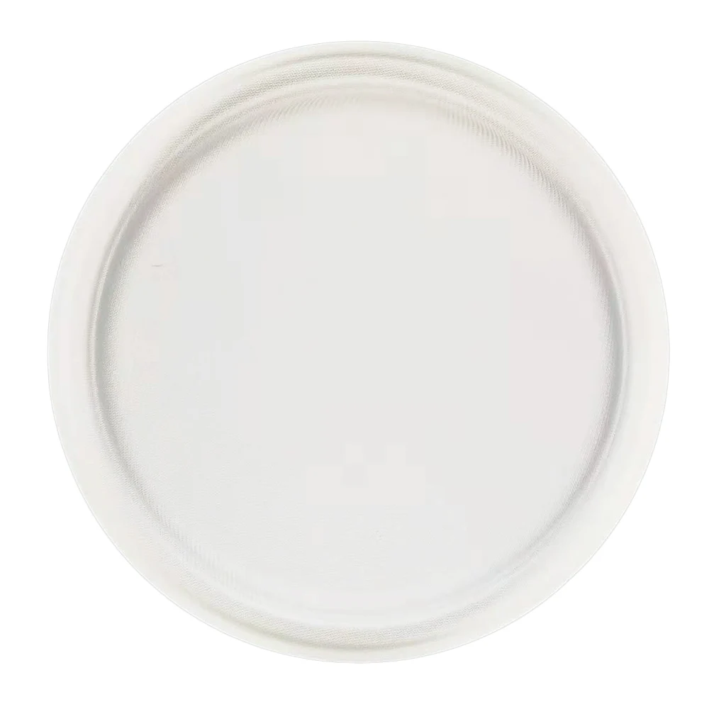 Прямая продажа с завода, одноразовые тарелки, 10 дюймов, биоразлагаемые тарелки, тарелки из сахарного тростника