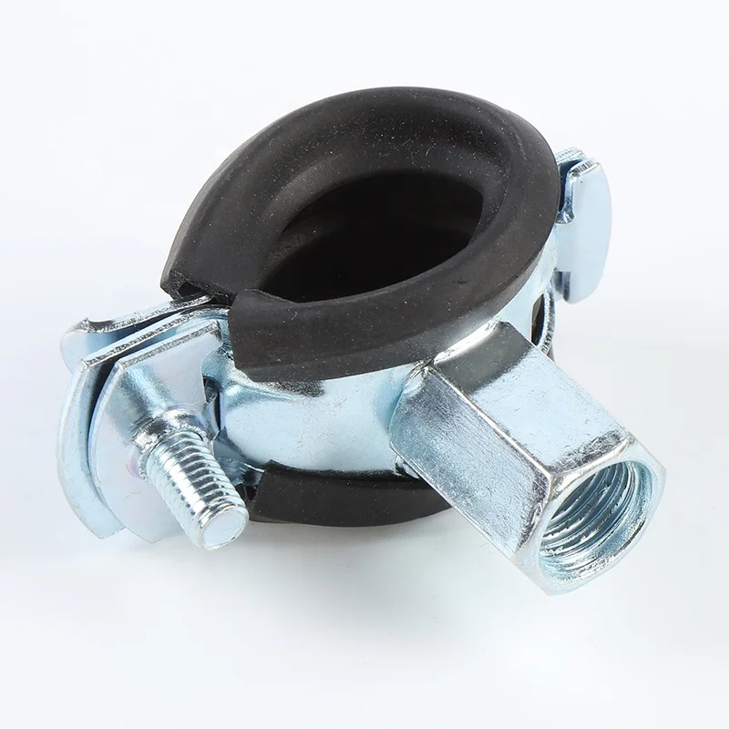 Cobon Heavy Duty Pipe Clamp Wall Mount Pipe Clamp Types M8 and M 10 Pipe Supporting