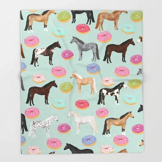 Оптовая продажа, дышащая супермягкая Ткань, 100% полиэстер, детское одеяло с сублимационной печатью на заказ