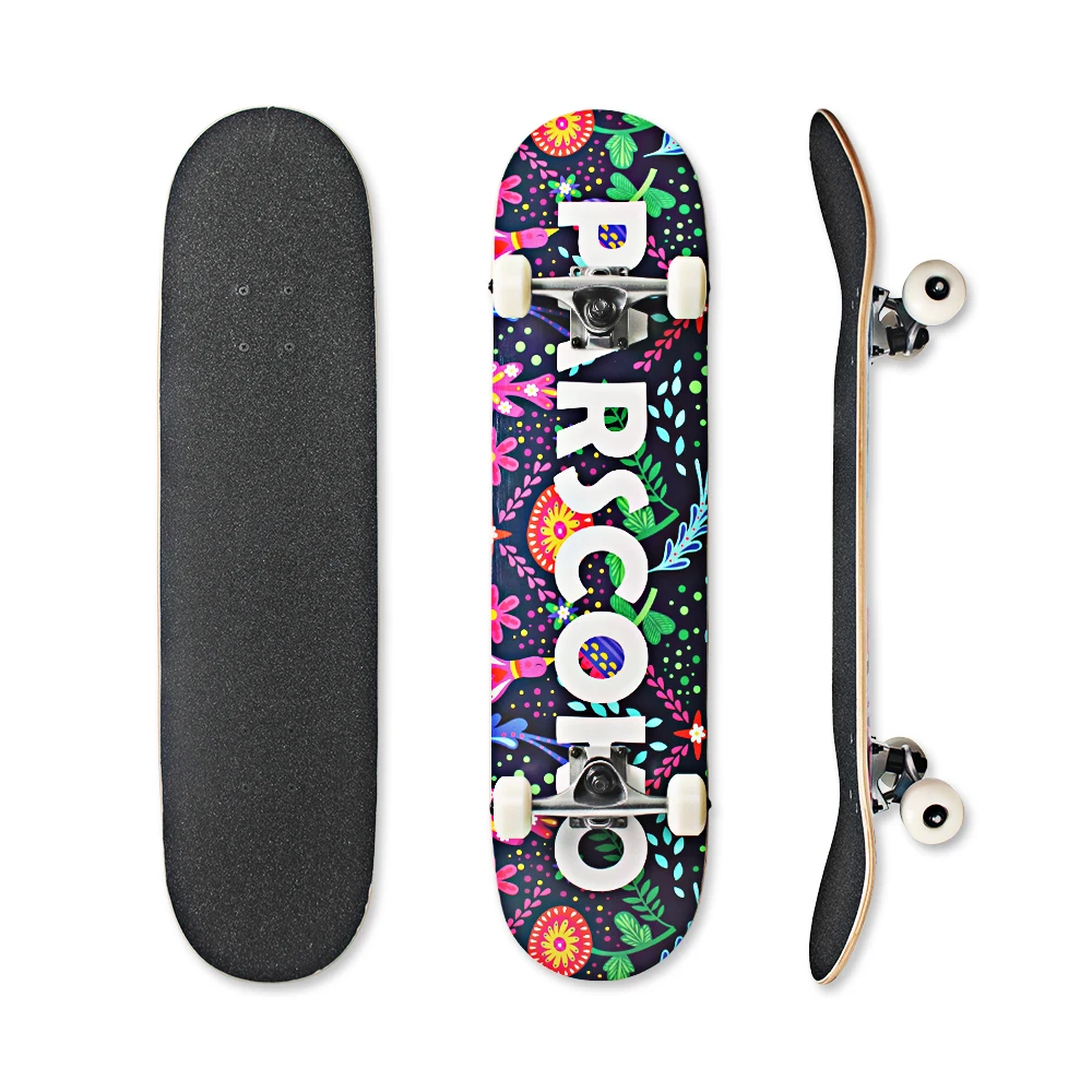 YAFENG youngster wooden pro skateboards complete 22 inch mini cruiser Canadian Maple Complete Skateboard