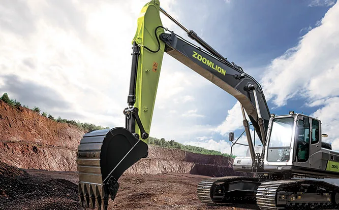 Zoomlion Производитель 36 тонн Cummins двигатель Ze370e гусеничный экскаватор для горячей