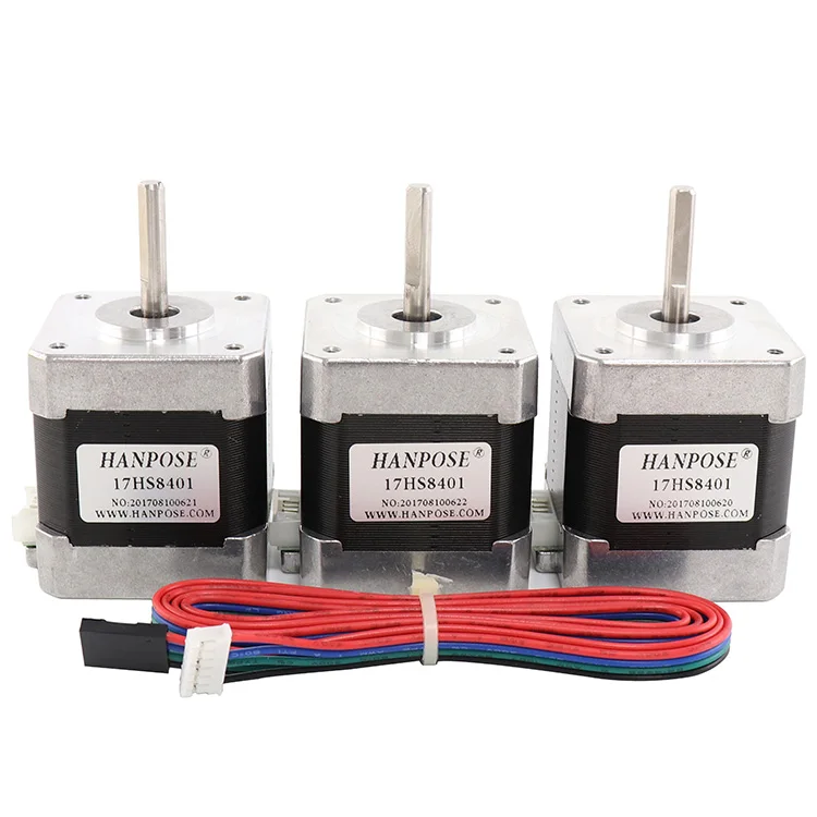 NEMA17-8401 42.3x42.3x48CM 4-lead Nema 17 42 motor 17HS8401 DC 3V 1.7A manufacturer Nema17 stepper motor
