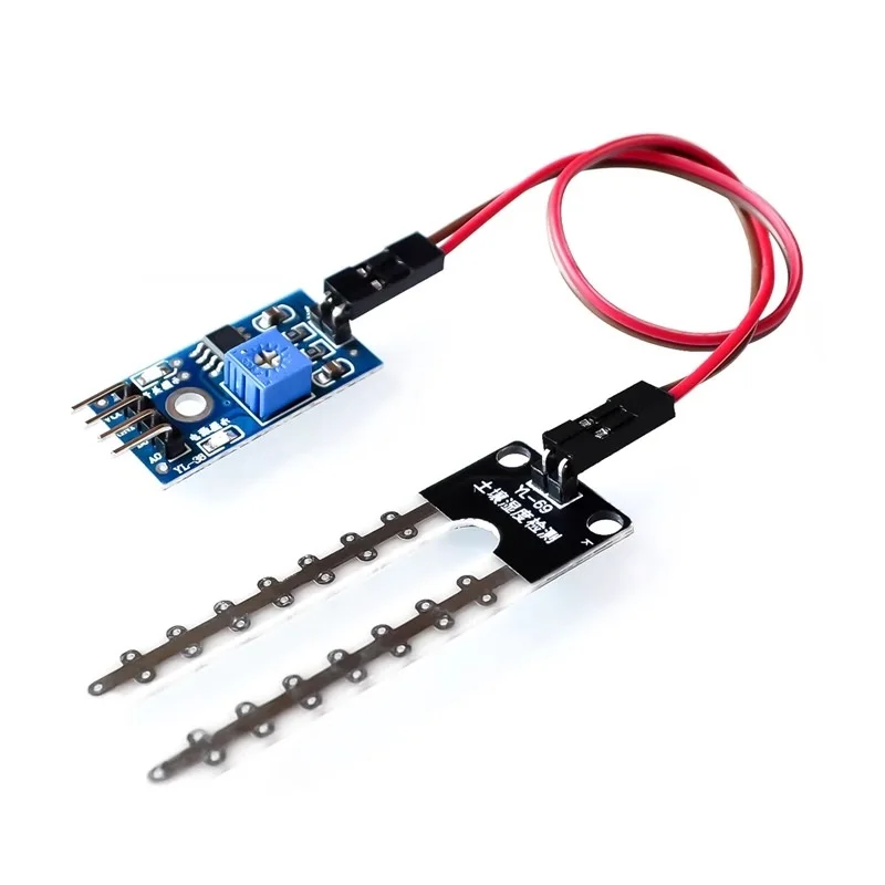 Purechip Soil Moisture Sensor Soil  Moisture Meter Detection Module Robot Smart Car