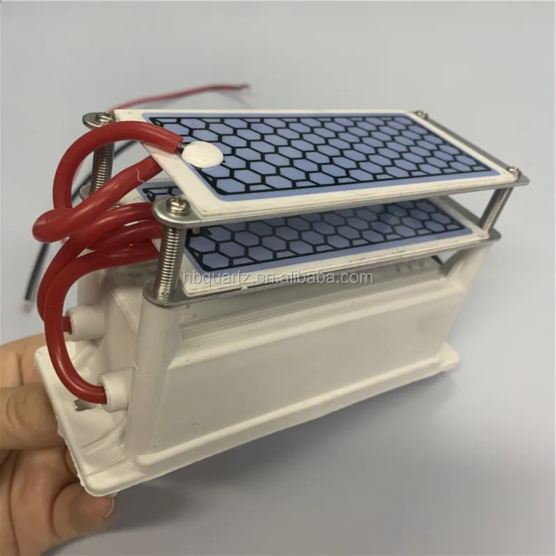 10 г/ч 12 В 24 CE EMC LVD Сертификация портативный керамический пластинчатый генератор озона