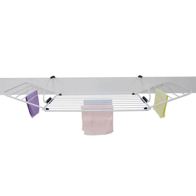 Factory Price Kitchen Standing Towel Drying Racks Folding Stainless Steel Towel Hanger Rack Stand For Home