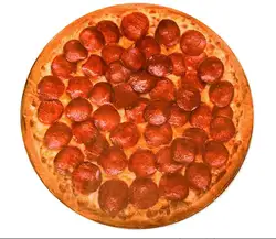 Amazon popular microfiber super soft burrito tortilla round pizza blanket Giant Pizza Throw Blanket
